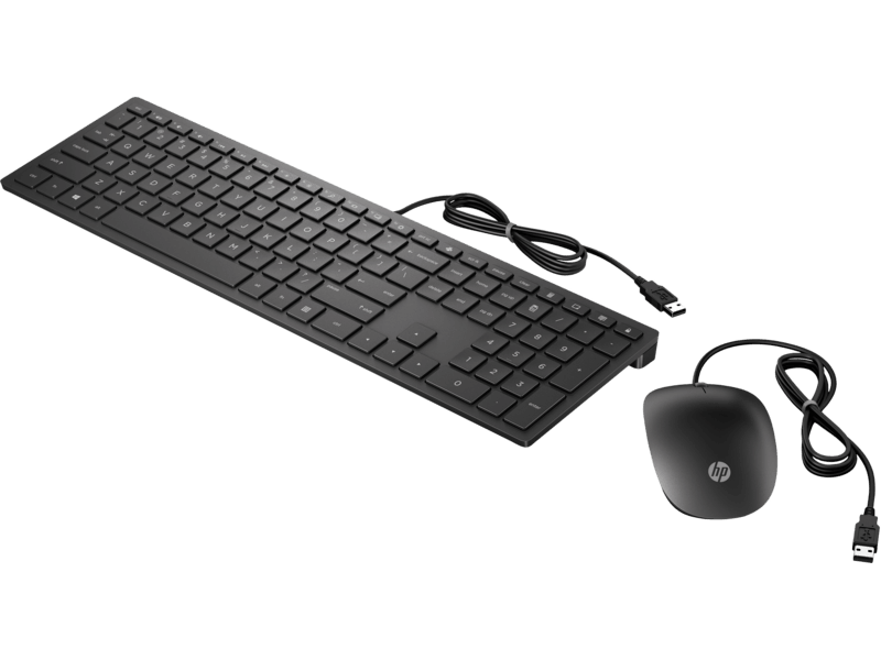 HP Pavilion 400 Wired Keyboard and Mouse - HP Pavilion 400 Wired Keyboard and Mouse - undefined Ennap.com