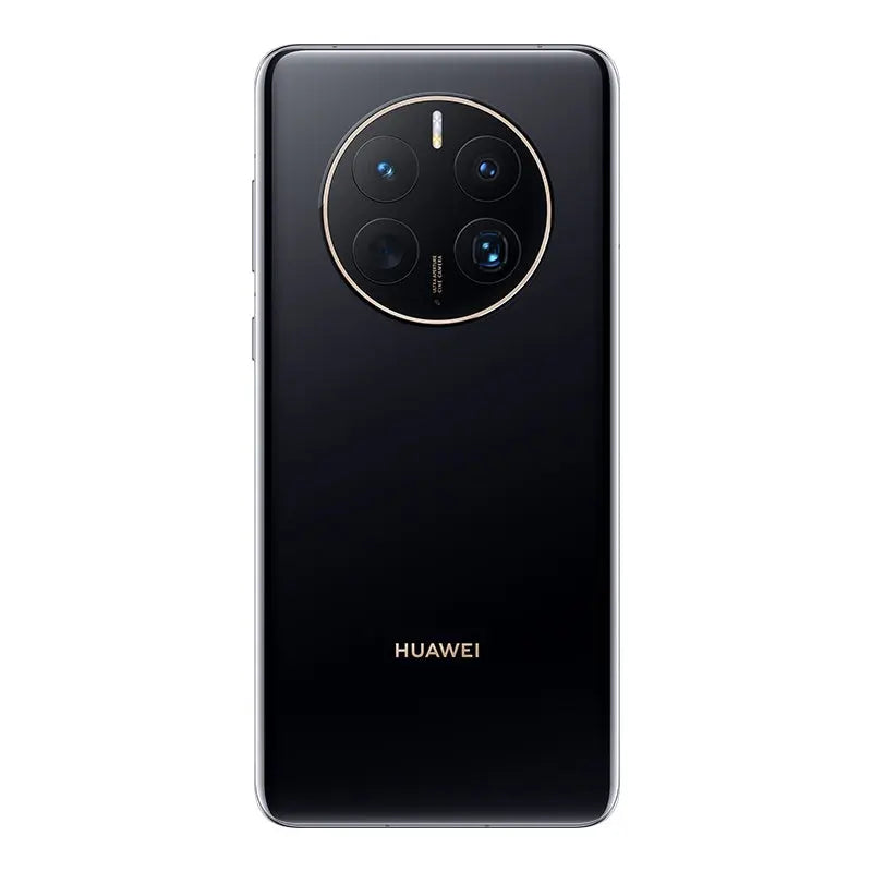 Back of the HUAWEI Mate 50 Pro in Black with the round camera ring