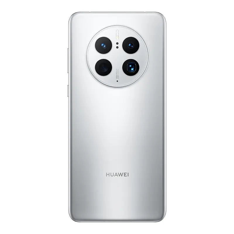 Back of the HUAWEI Mate 50 Pro in Silver with the round camera ring