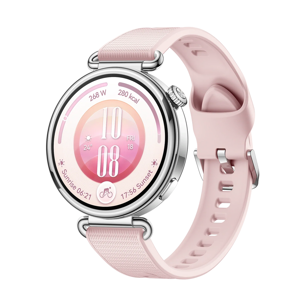 HUAWEI WATCH GT 7 41mm in Pink, angled front view