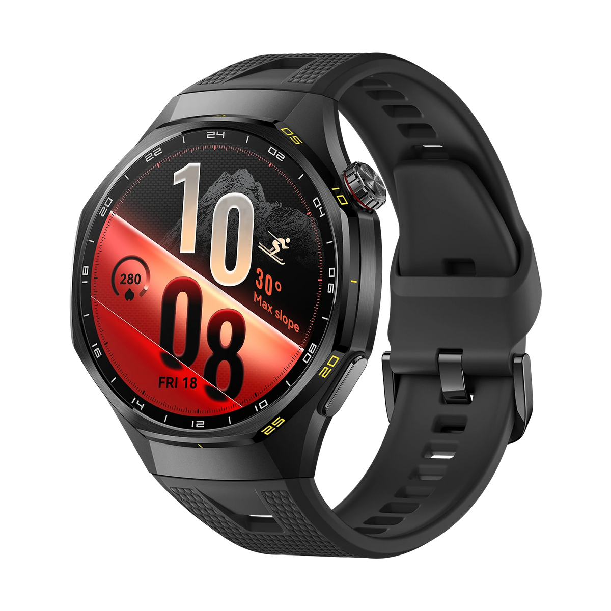 HUAWEI WATCH GT 7 Pro in Black, angled front view