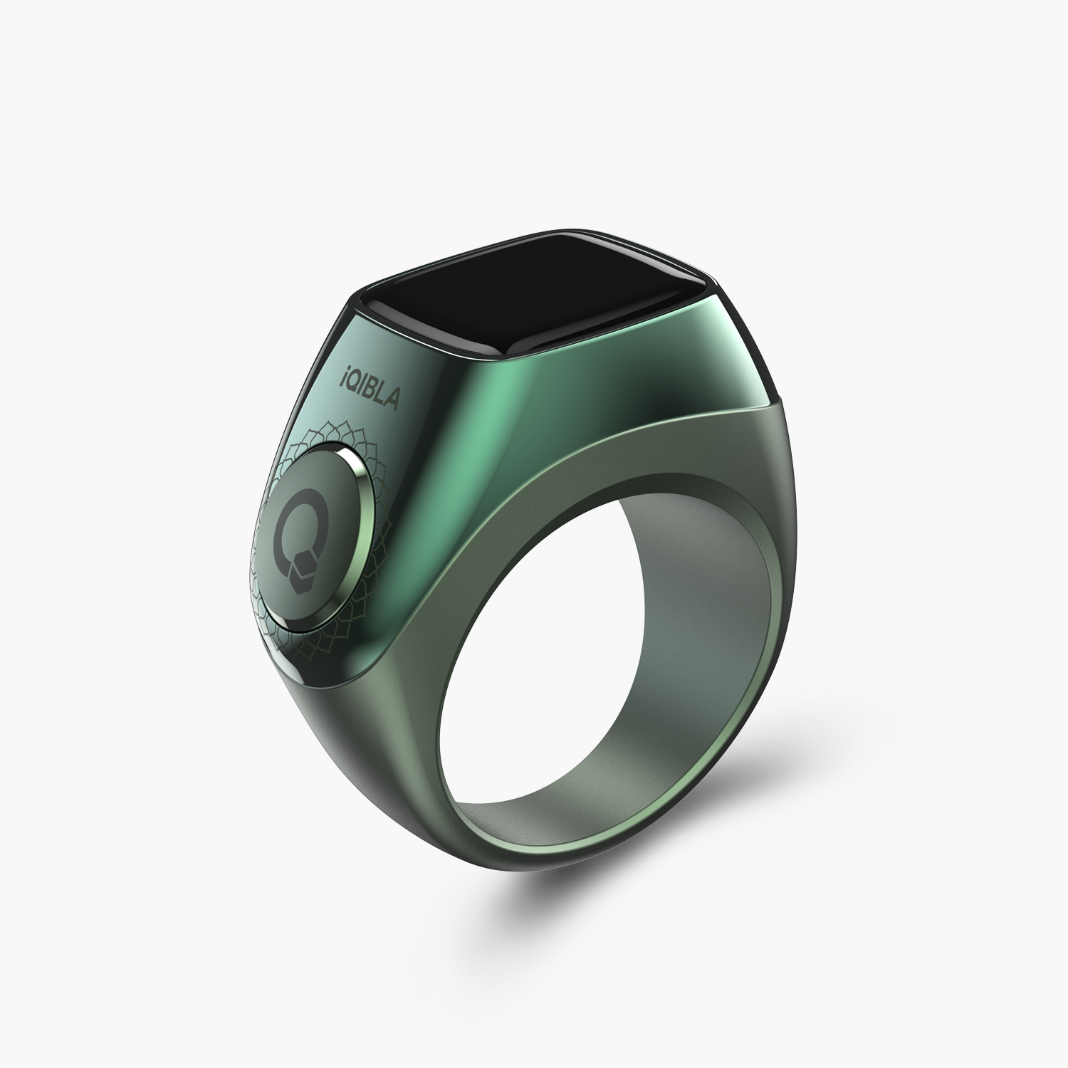 iQibla Zikr Flex Pro Smart Ring - iQibla Zikr Flex Pro Smart Ring - Free Size(18mm & 20mm & 22mm) / Green Ennap.com