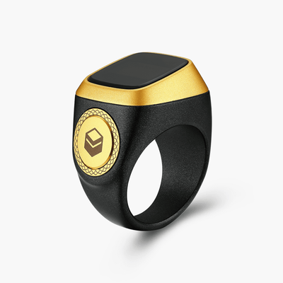 iQibla Zikr Lite Smart Ring - iQibla Zikr Lite Smart Ring - 18mm / Black Ennap.com