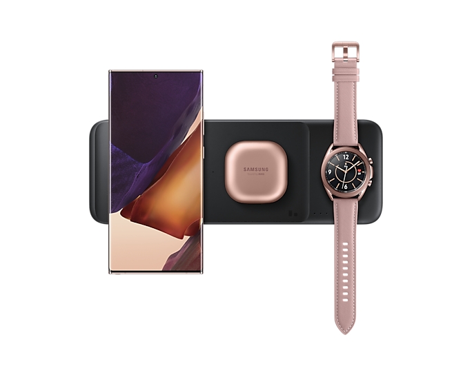 Samsung EP-P6300T Wireless Charger Trio-Color: Black---Ennap.com