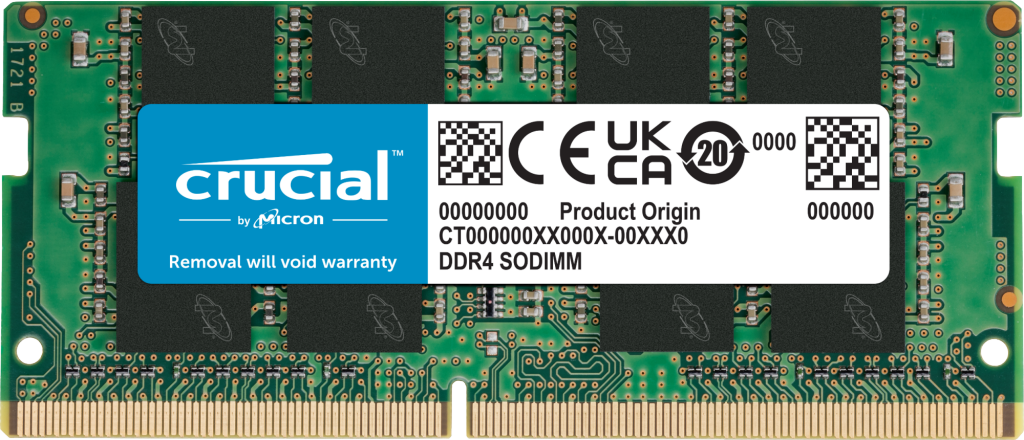 Crucial 8GB DDR4-3200 MHz Laptop Memory - Crucial 8GB DDR4-3200 MHz Laptop Memory - Default Title Ennap.com