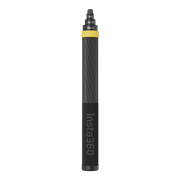 Insta360 Enhanced Extended Edition Selfie Stick collapsed, carbon fiber with rubberized grip