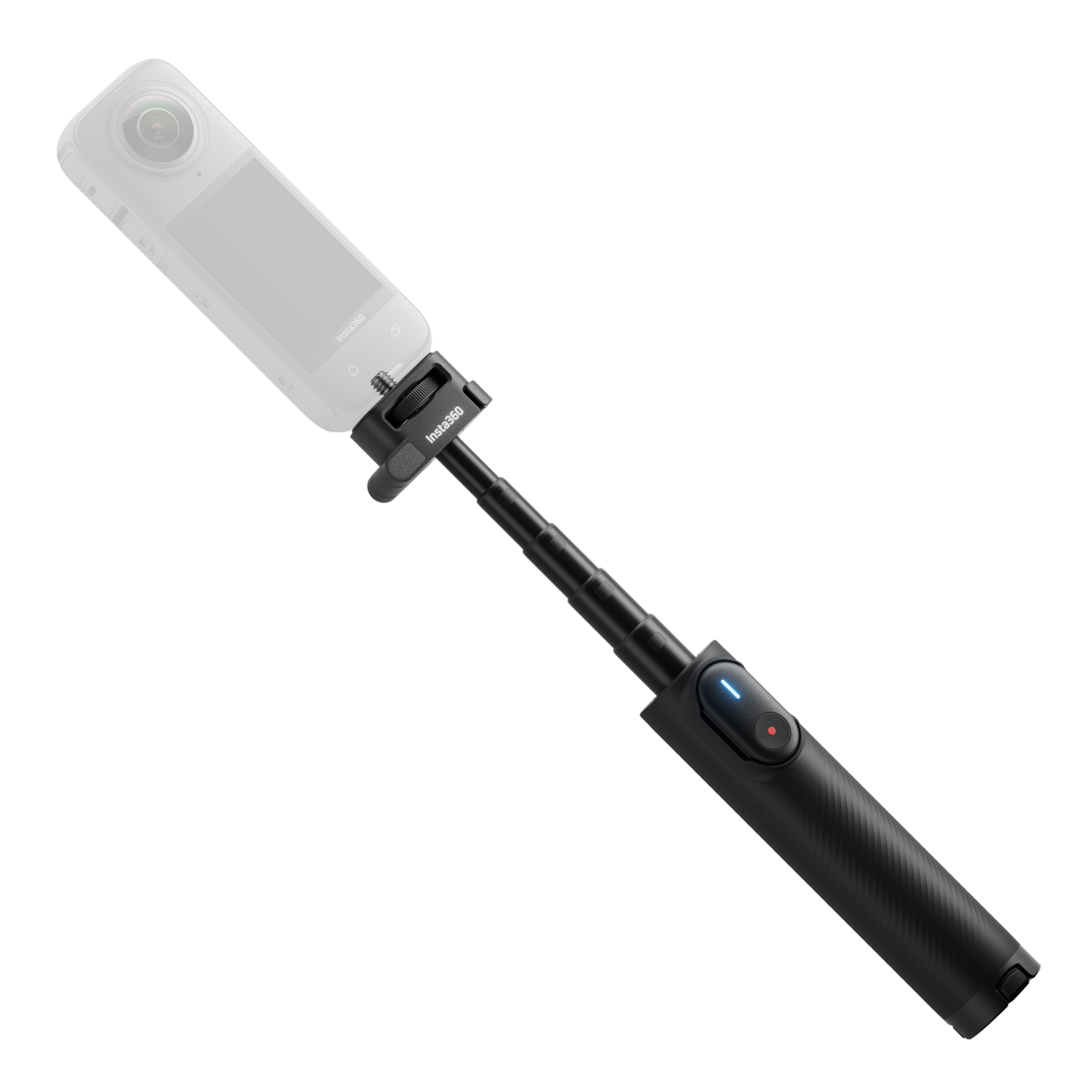 نسخة Remote Kit من عصا سيلفي Insta360 Foldable 2-in-1 في وضع عصا السيلفي