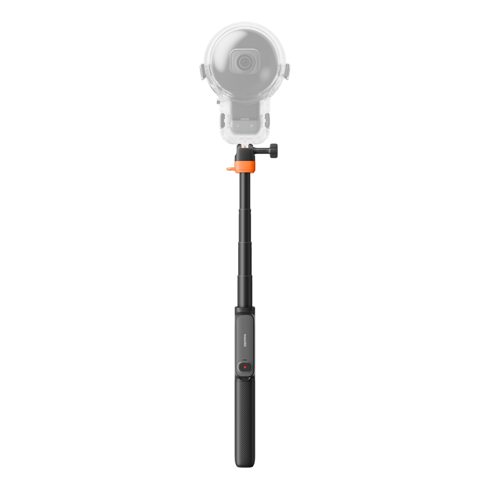 عصا سيلفي Insta360 للتصوير تحت الماء مع ريموت ممدودة إلى 88 سم مع جراب غوص لكاميرا 360