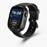 iQibla Qwatch A2 4G kids smart watch in Black with a prayer time watch face