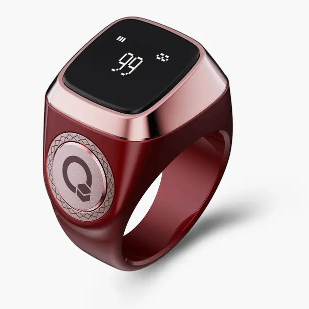 خاتم تسبيح ذكي iQibla Zikr Lite S باللون Brown