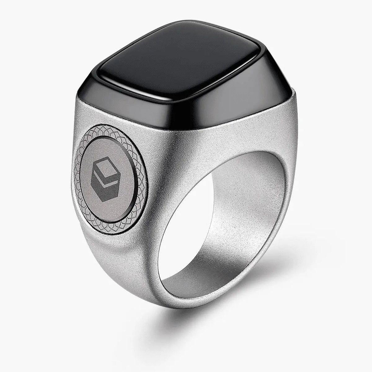 خاتم تسبيح ذكي iQibla Zikr M02 باللون Silver