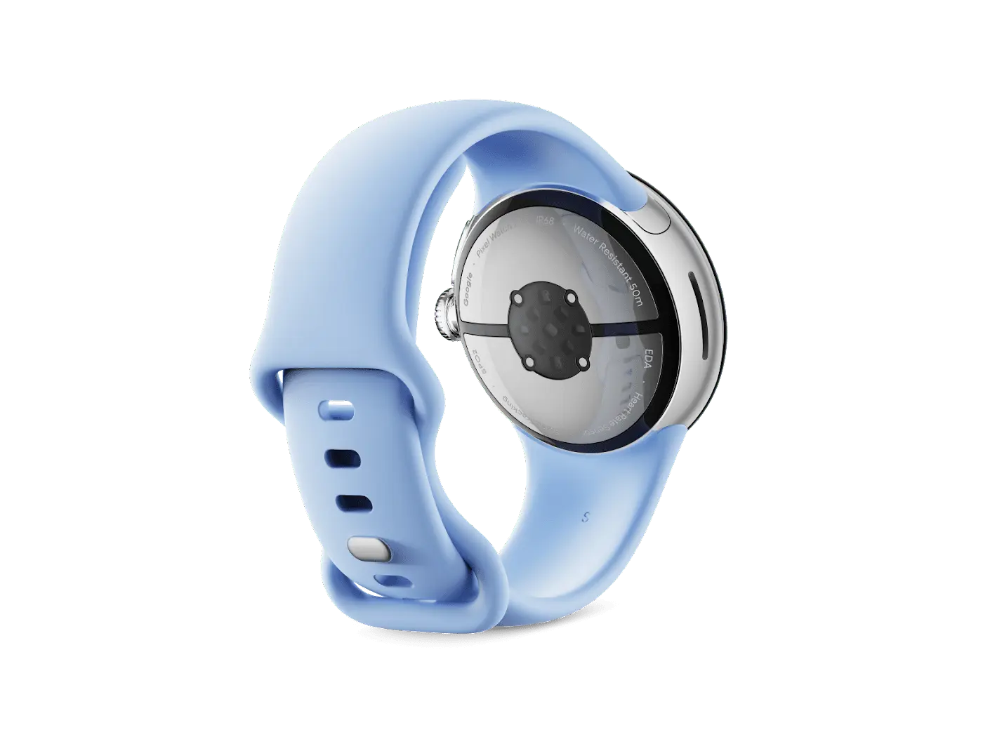 Google Pixel Watch 2-Color: Polished Silver / Bay-Connectivity: LTE--Ennap.com