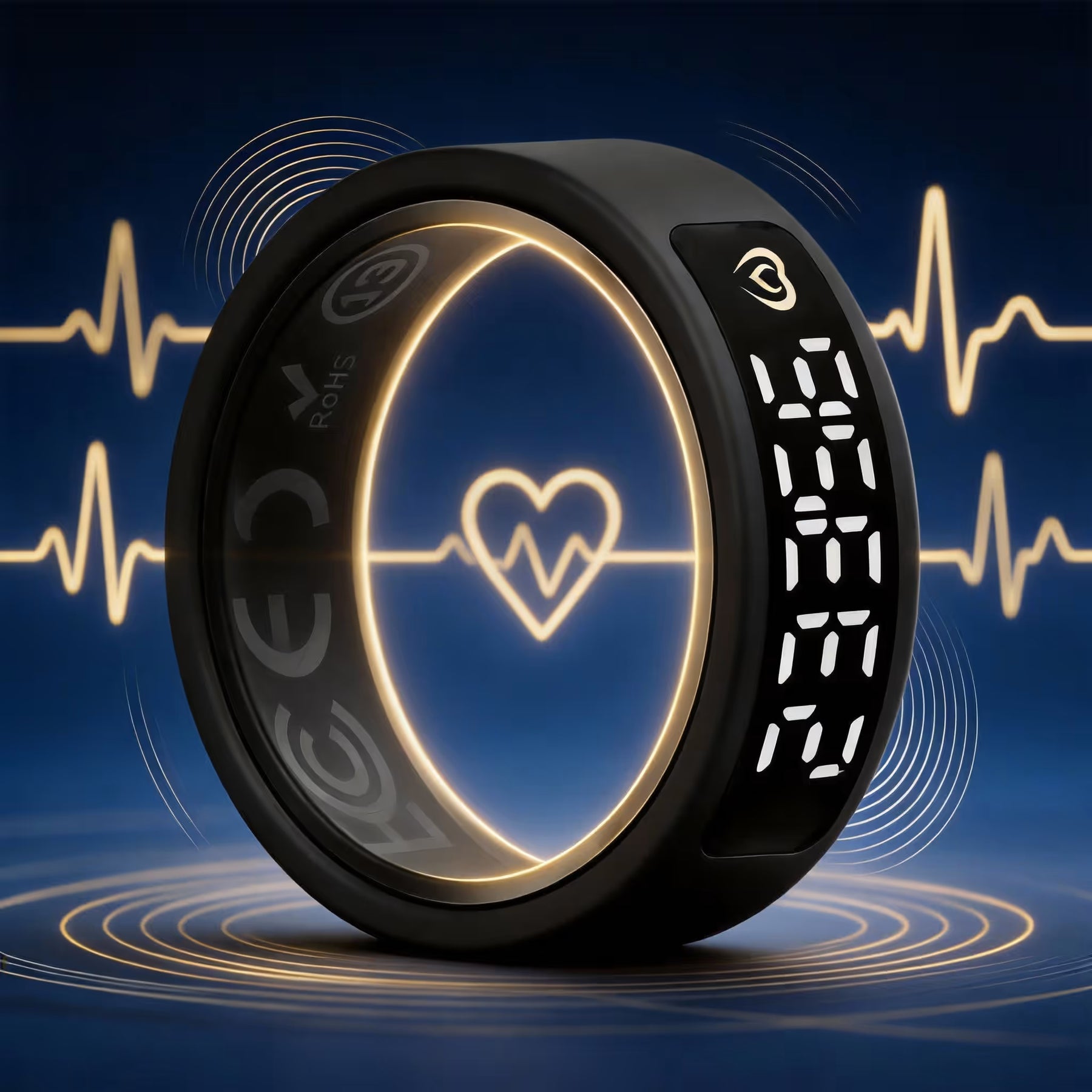 Weslamic iTasbih FIT smart Dhikr Ring with Health Tracking