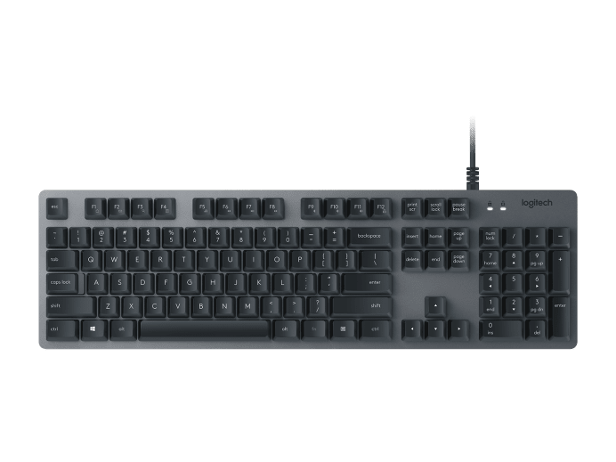 Logitech K840 Aluminum Mechanical Romer-G Switches Keyboard