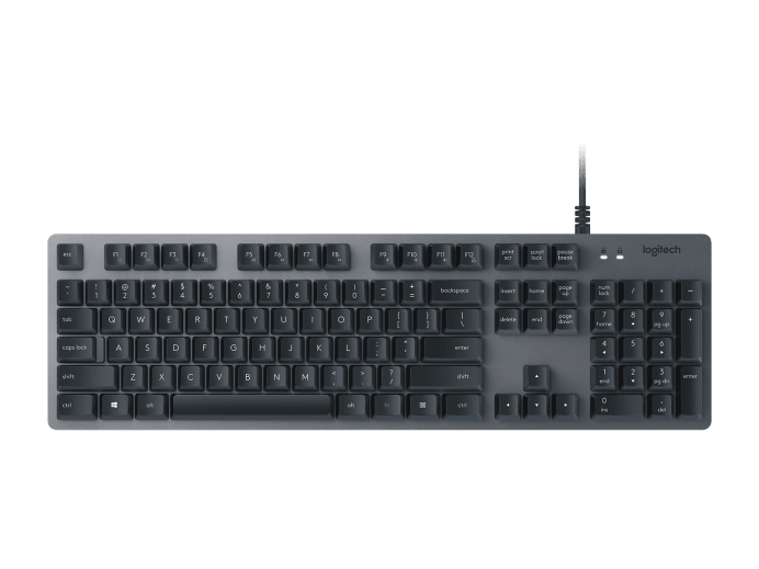 Logitech K840 Aluminum Mechanical Romer-G Switches Keyboard - Logitech K840 Aluminum Mechanical Romer-G Switches Keyboard - Default Title Ennap.com