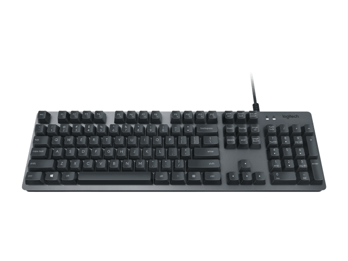 Logitech K840 Aluminum Mechanical Romer-G Switches Keyboard