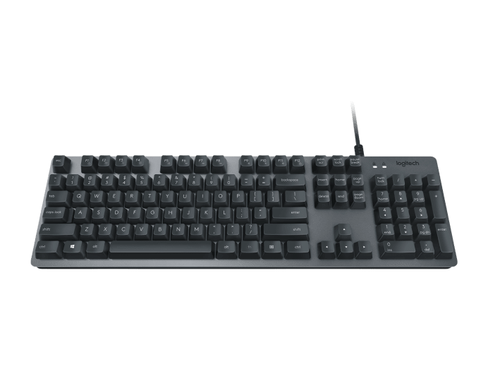 Logitech K840 Aluminum Mechanical Romer-G Switches Keyboard - Logitech K840 Aluminum Mechanical Romer-G Switches Keyboard - Default Title Ennap.com