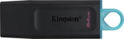 فلاشة Kingston DataTraveler Exodia سعة 64GB بمنفذ USB 3.2