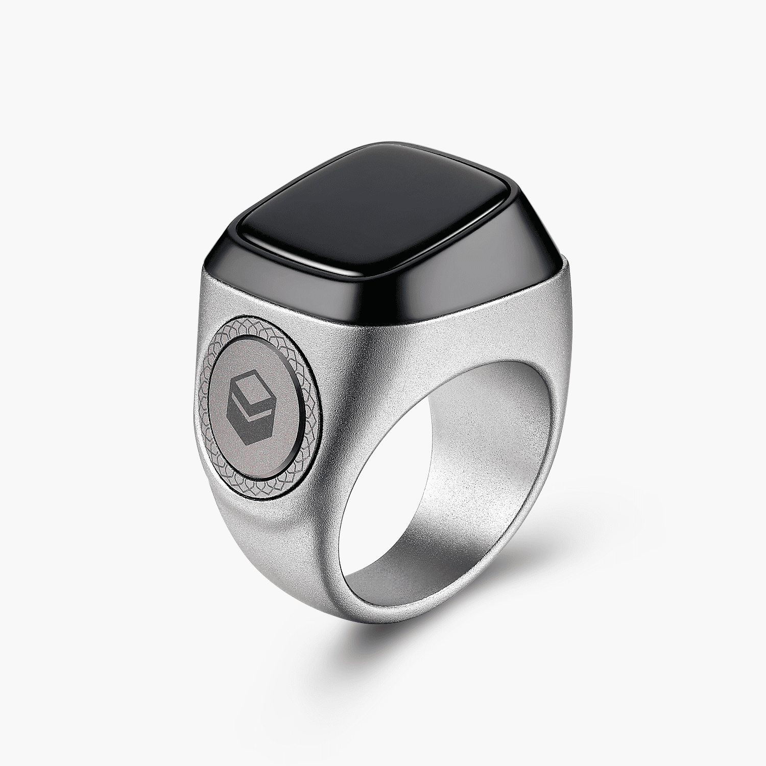 iQibla Zikr M02 Smart Ring - iQibla Zikr M02 Smart Ring - 18mm / Silver Ennap.com