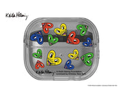 Samsung Keith Haring Heart Clear Cover for Galaxy Buds 3, Buds 3 Pro-Color: Clear---Ennap.com