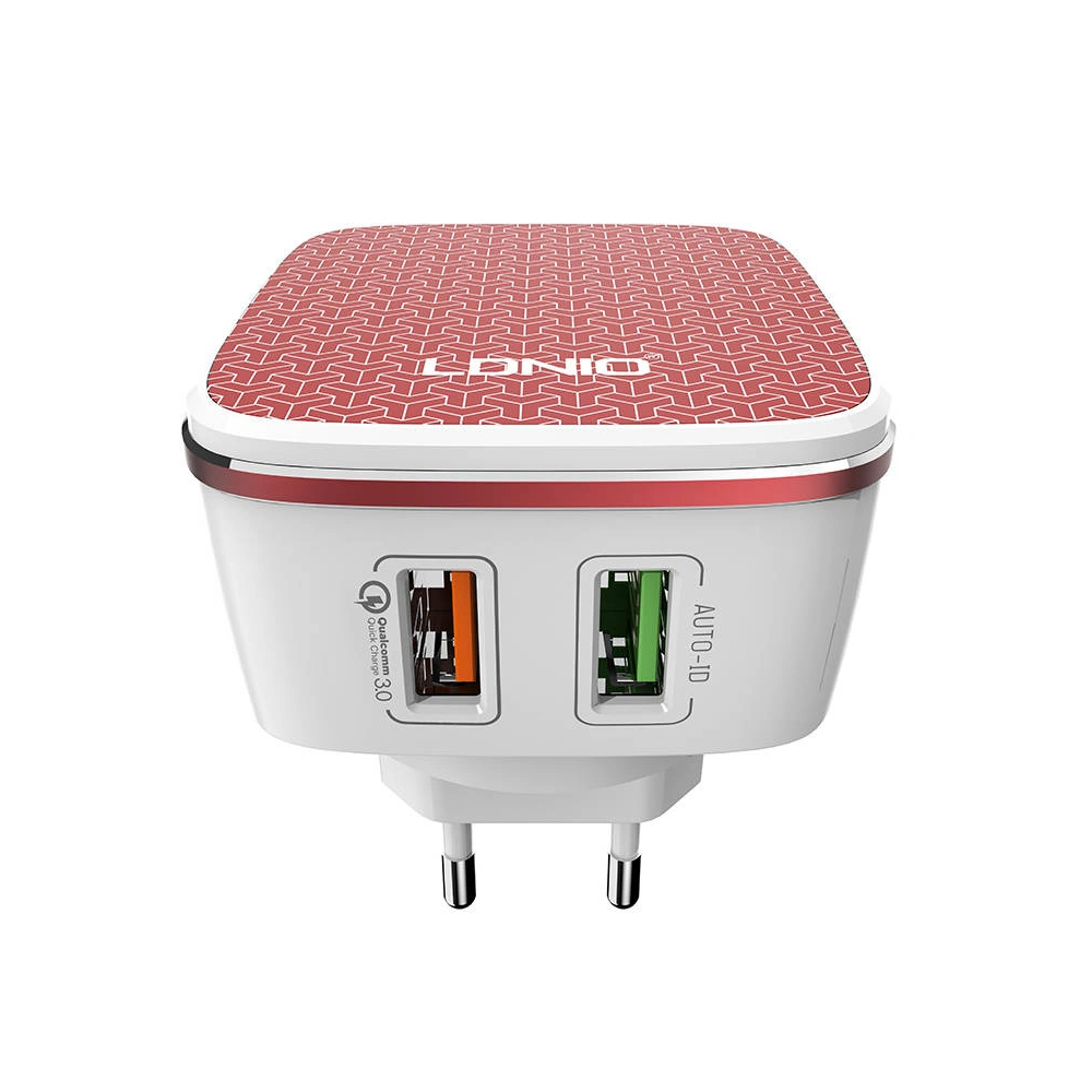 Ldnio A2405Q Dual USB QC 3.0 Wall Charger with Auto-ID