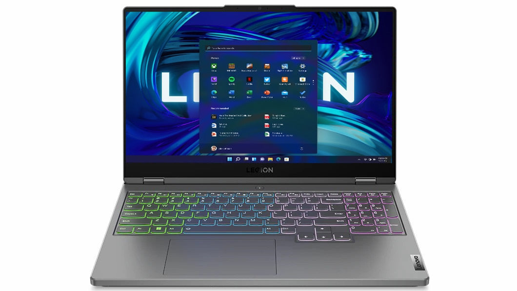 LENOVO Legion 5 Gaming Laptop - Intel Core i7-12700H, 16GB, 512GB SSD, NIVIDA RTX 3050Ti 4GB, 15.6-Inch WQHD 165Hz, Dos