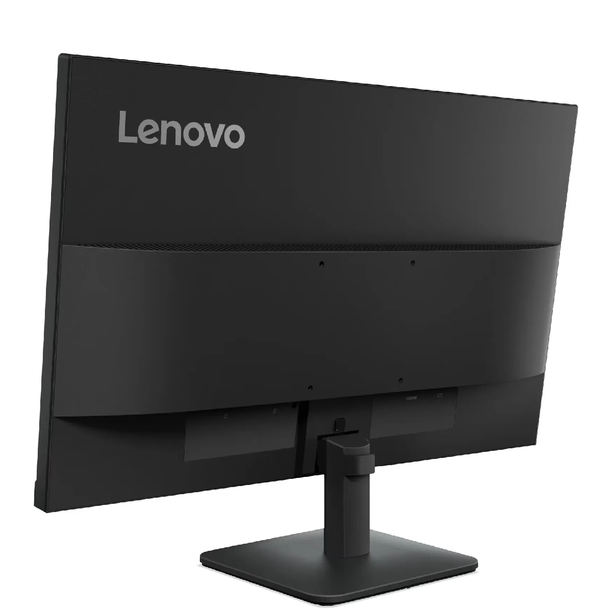 Lenovo L24-4e monitor rear view with Lenovo branding