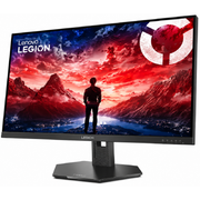 Lenovo Legion 27-10 gaming monitor seen from the front on its stand