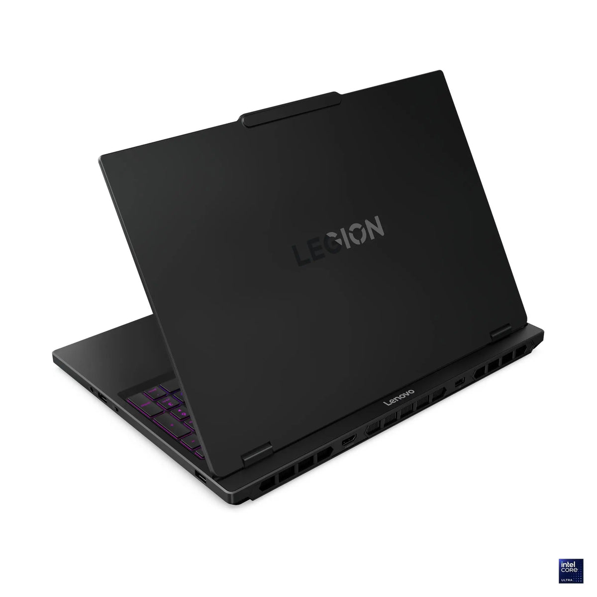 لابتوب Lenovo Legion 5 15IAX10 من الخلف والغطاء مفتوح
