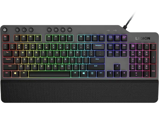 كيبورد جيمنج ميكانيكي Lenovo Legion K500 RGB