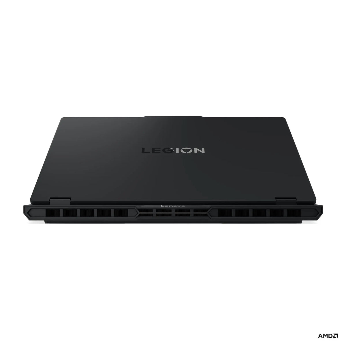 Rear edge of the LENOVO Legion Pro 5 16ADR10 showing the exhaust vents and rear ports