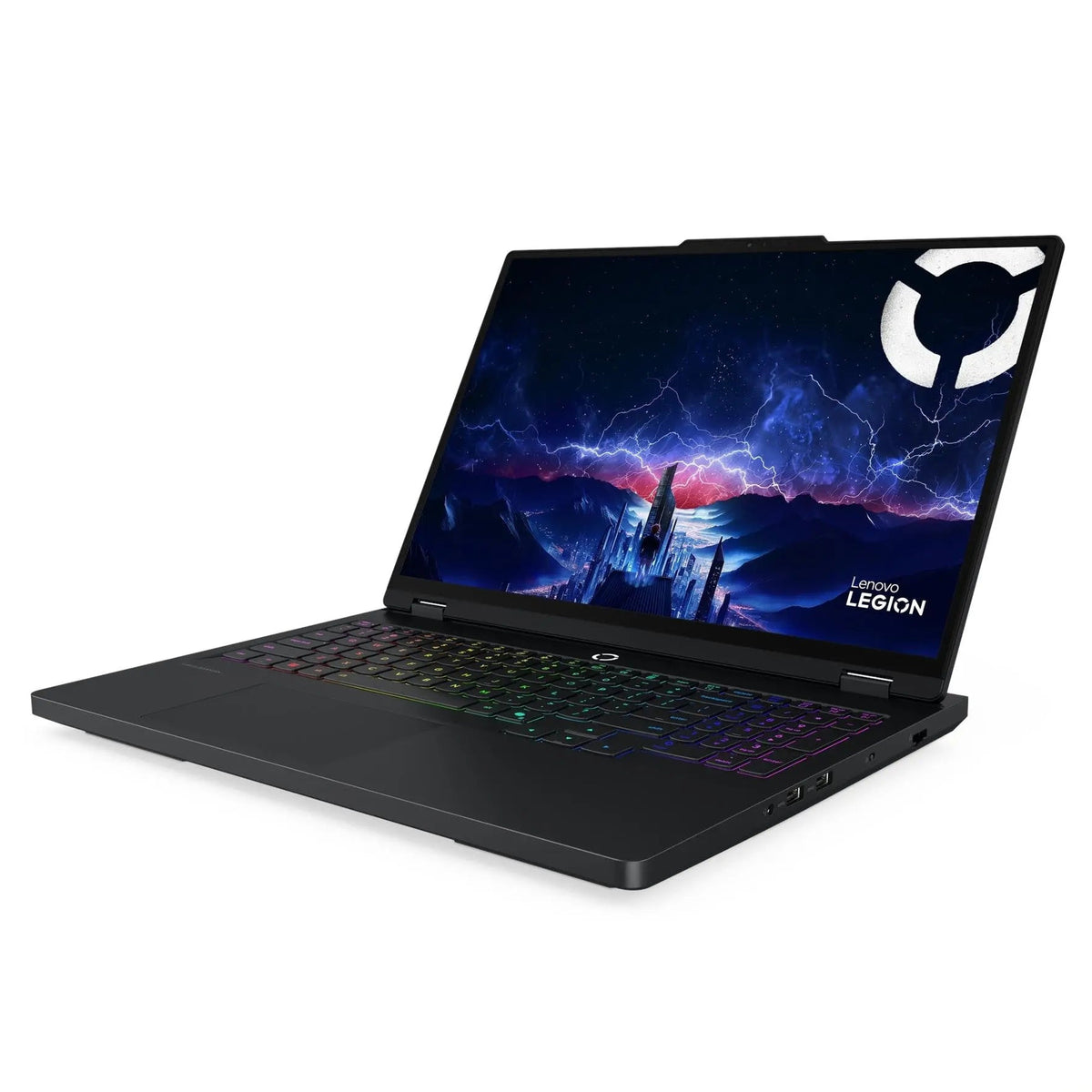 لابتوب Lenovo Legion Pro 5 16IRX10 مفتوح بزاوية من الأمام يمينًا
