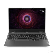LENOVO LOQ 15AHP9 gaming laptop open and seen from the front