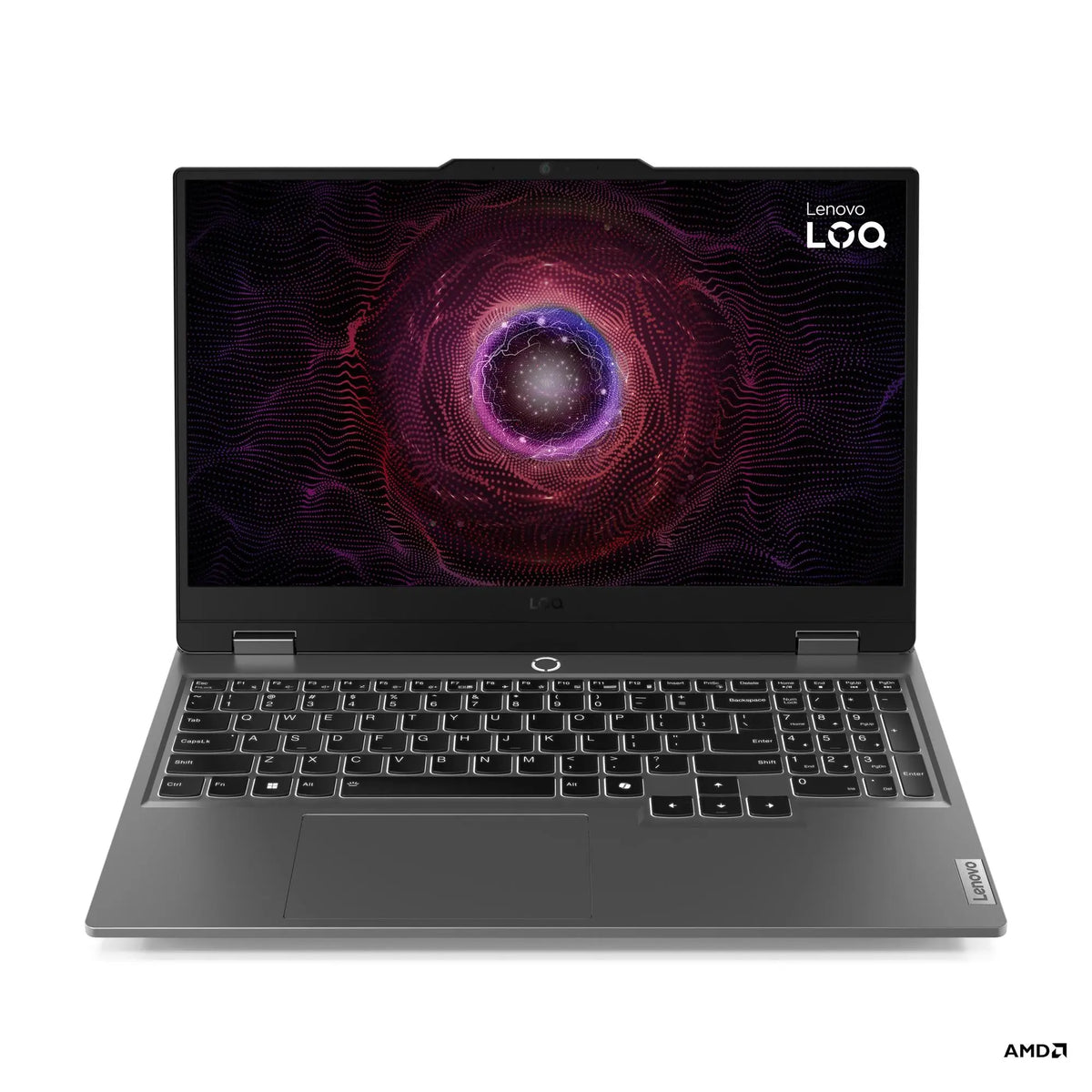 لابتوب LENOVO LOQ 15ARP9 مفتوحًا من الأمام