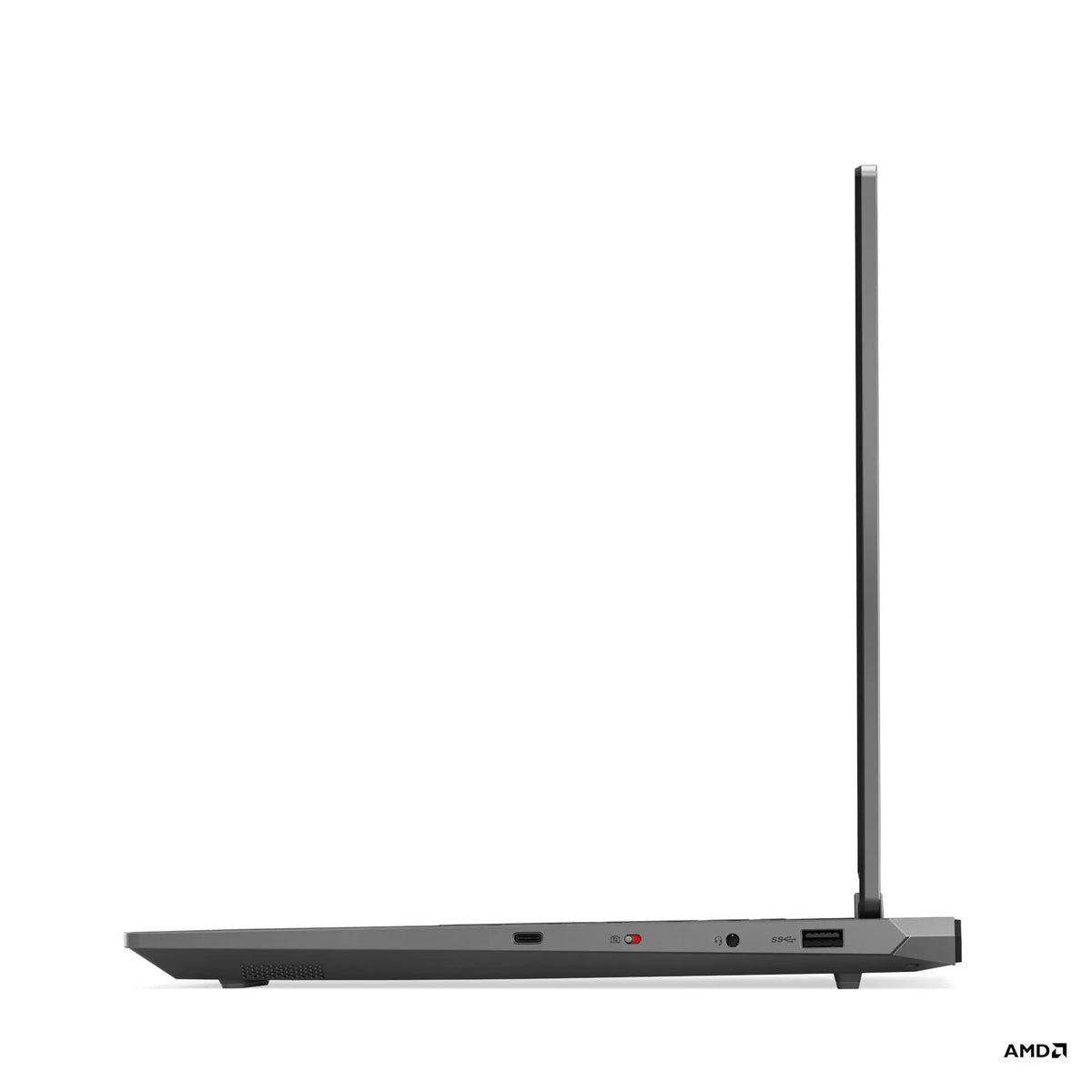 جانب لابتوب LENOVO LOQ 15ARP9 وتظهر فيه المنافذ على الحافة
