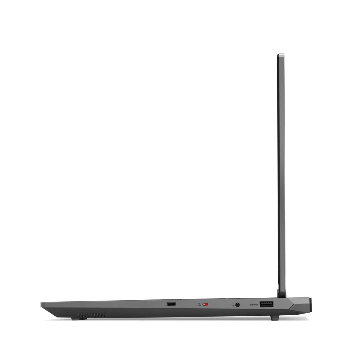 الجهة اليسرى من لابتوب LENOVO LOQ 15IAX9 وتظهر فيها منافذ الحافة