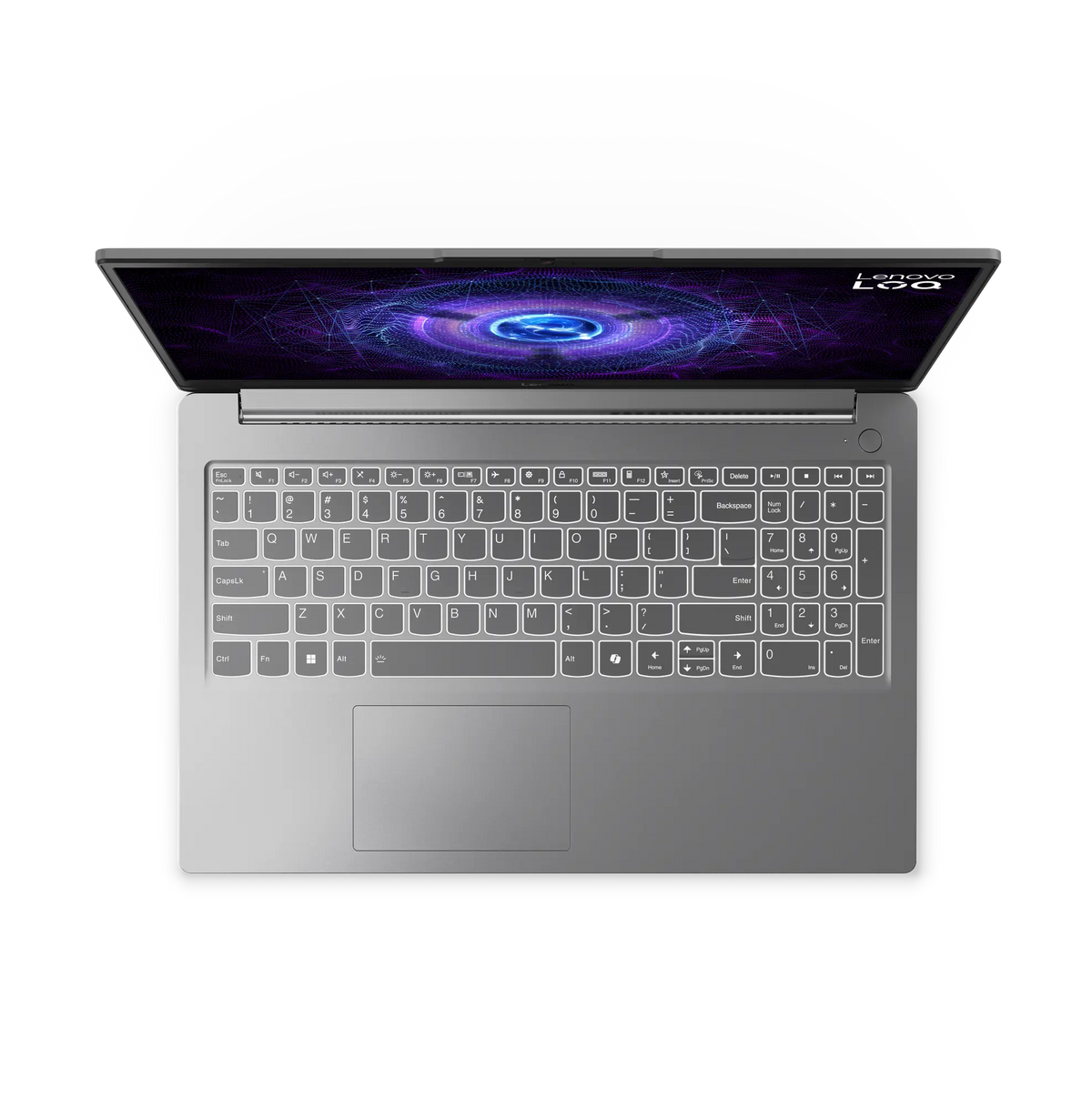 لوحة مفاتيح لابتوب LENOVO LOQ 15IAX9E المضاءة من أعلى