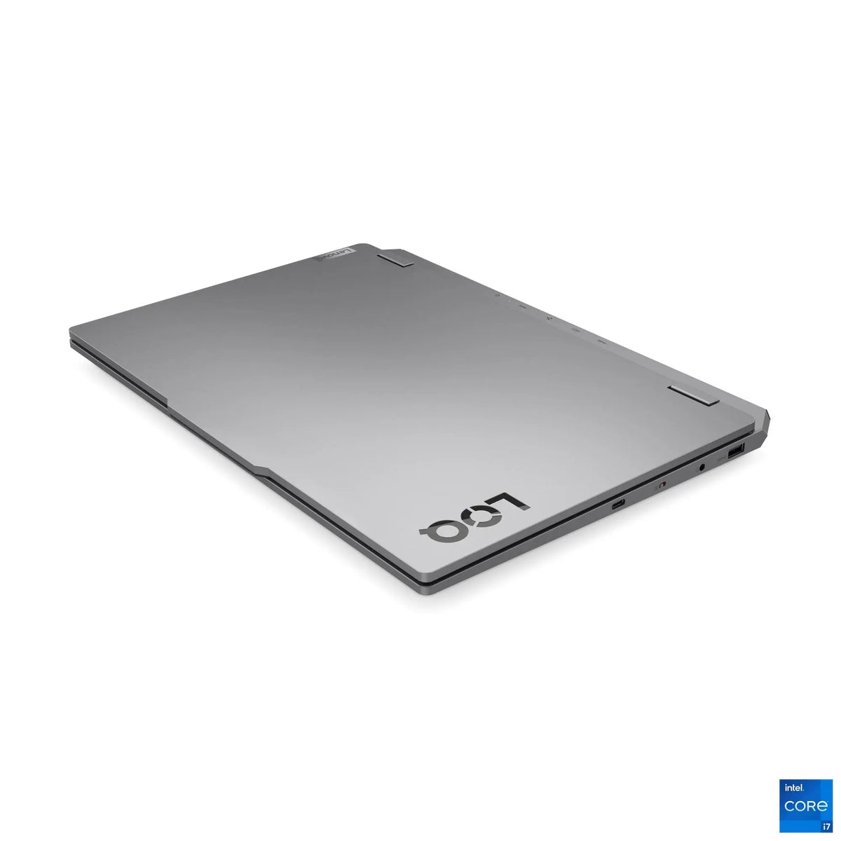 Lenovo LOQ 15IRX10 gaming laptop closed with the LOQ logo on the lid