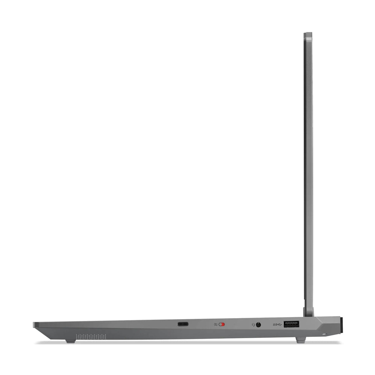 الجانب الأيمن من لابتوب LENOVO LOQ 15IRX10 يظهر فيه توزيع المنافذ