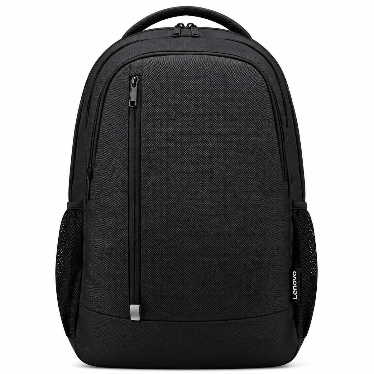 Lenovo Select Targus 16-inch Sport Backpack seen from the front with the side water bottle pockets