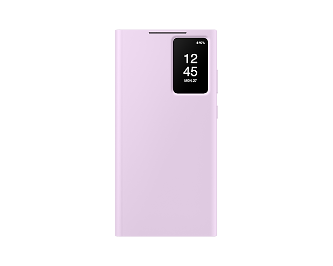 Samsung Galaxy S23 Ultra Smart View Wallet Case - Samsung Galaxy S23 Ultra Smart View Wallet Case - Lavender Ennap.com