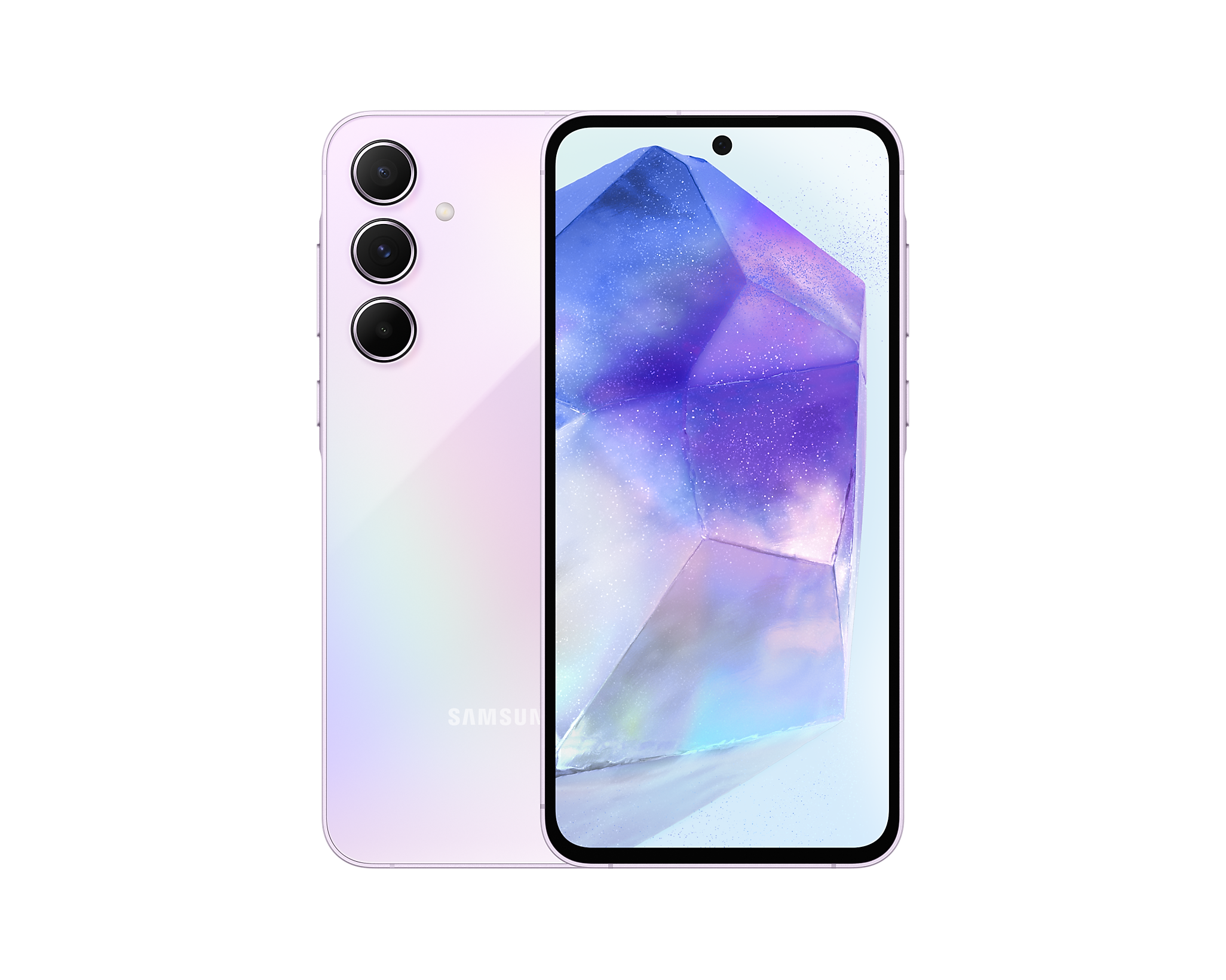 Samsung Galaxy A55 Dual SIM 5G - Samsung Galaxy A55 Dual SIM 5G - 8GB + 256GB / Lilac Ennap.com