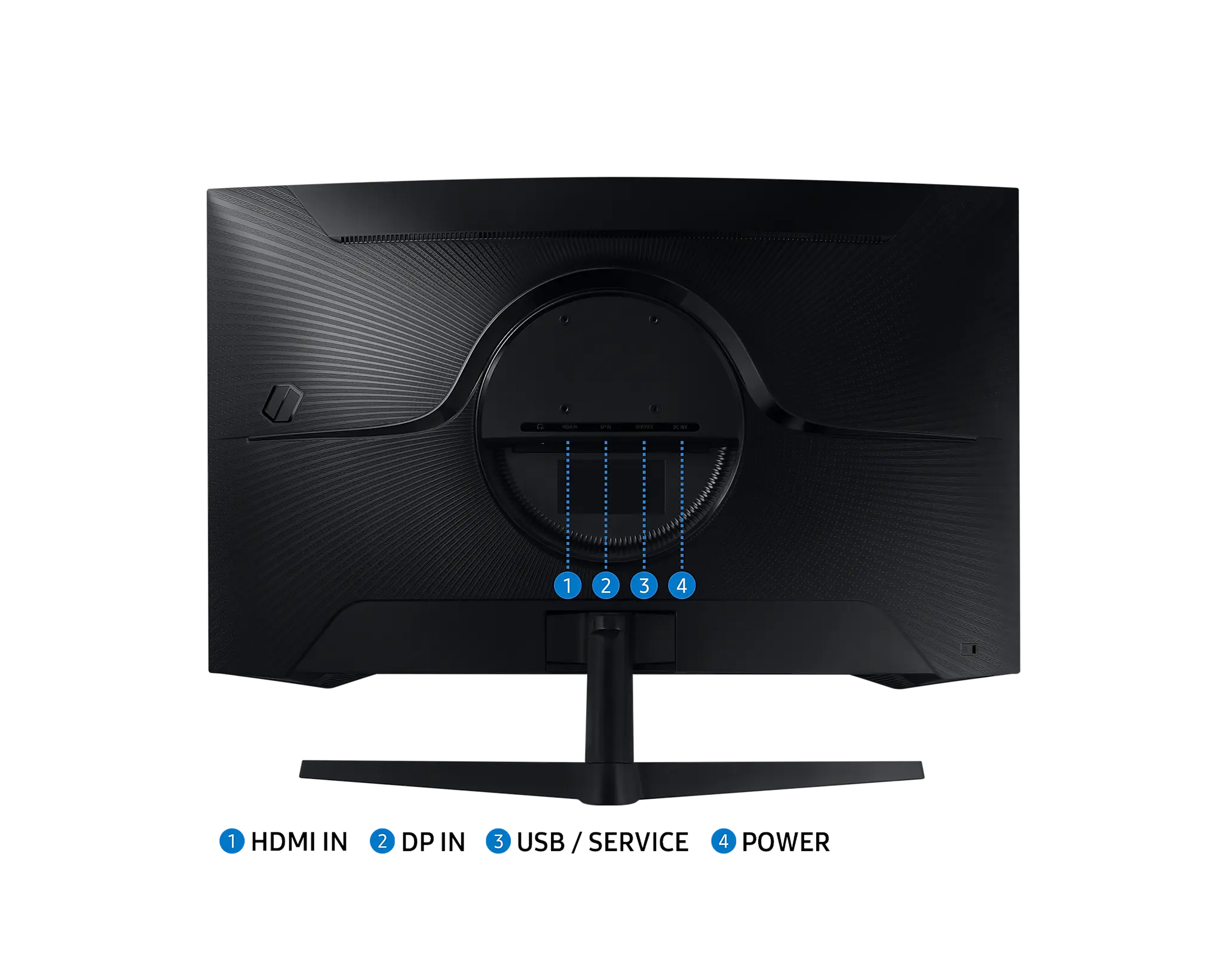 Samsung G5 Odyssey S32CG552EM 32-inch QHD VA 165Hz Curved Gaming Monitor----Ennap.com