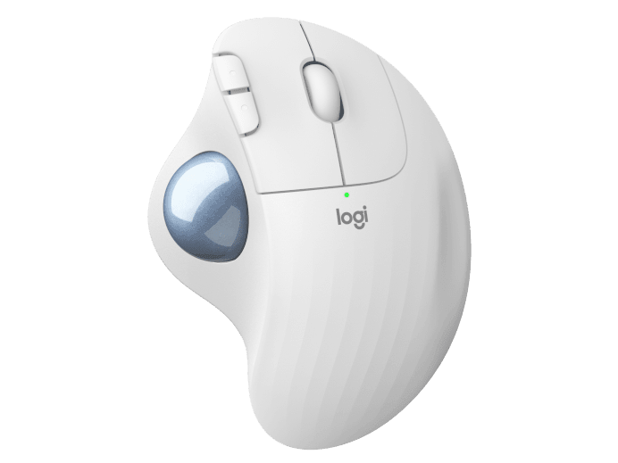 Logitech ERGO M575 Wireless Trackball with Smooth Tracking - Logitech ERGO M575 Wireless Trackball with Smooth Tracking - Off-white Ennap.com