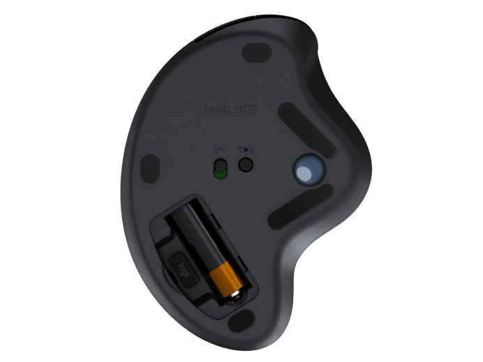 Logitech ERGO M575 Wireless Trackball with Smooth Tracking - Logitech ERGO M575 Wireless Trackball with Smooth Tracking - Graphite Ennap.com