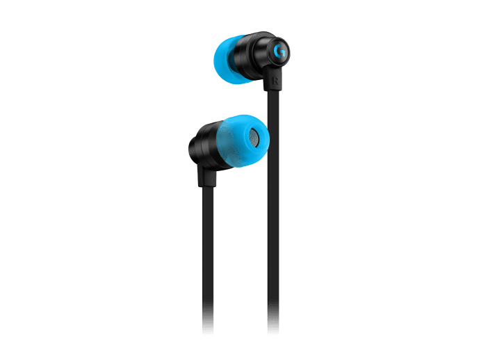 Logitech G333 Gaming Earphones with Mic and Dual Drivers-Color: Black---Ennap.com