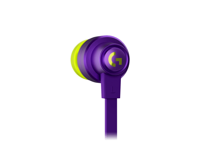 Logitech G333 Gaming Earphones with Mic and Dual Drivers-Color: White---Ennap.com