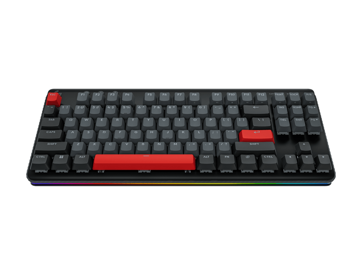 كيبورد لوجيتك G517 LIGHTSPEED TKL من الأمام