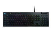 Logitech G815 LIGHTSYNC RGB Mechanical Gaming Keyboard Carbon GL Tactile-Color: Black---Ennap.com