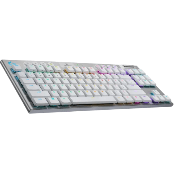 كيبورد لوجيتك G913 TKL باللون White من الجانب